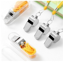 裁判金屬哨子 戶外體育運(yùn)動(dòng) 不銹鋼哨子（10只裝）